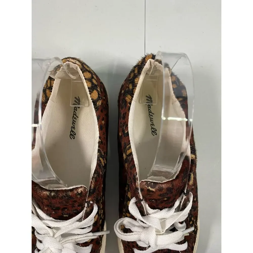 Madewell Calf Hair  Low Top Sneakers Size 7